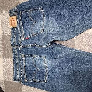 Levi super low Waisted boot cut size 13L # 524